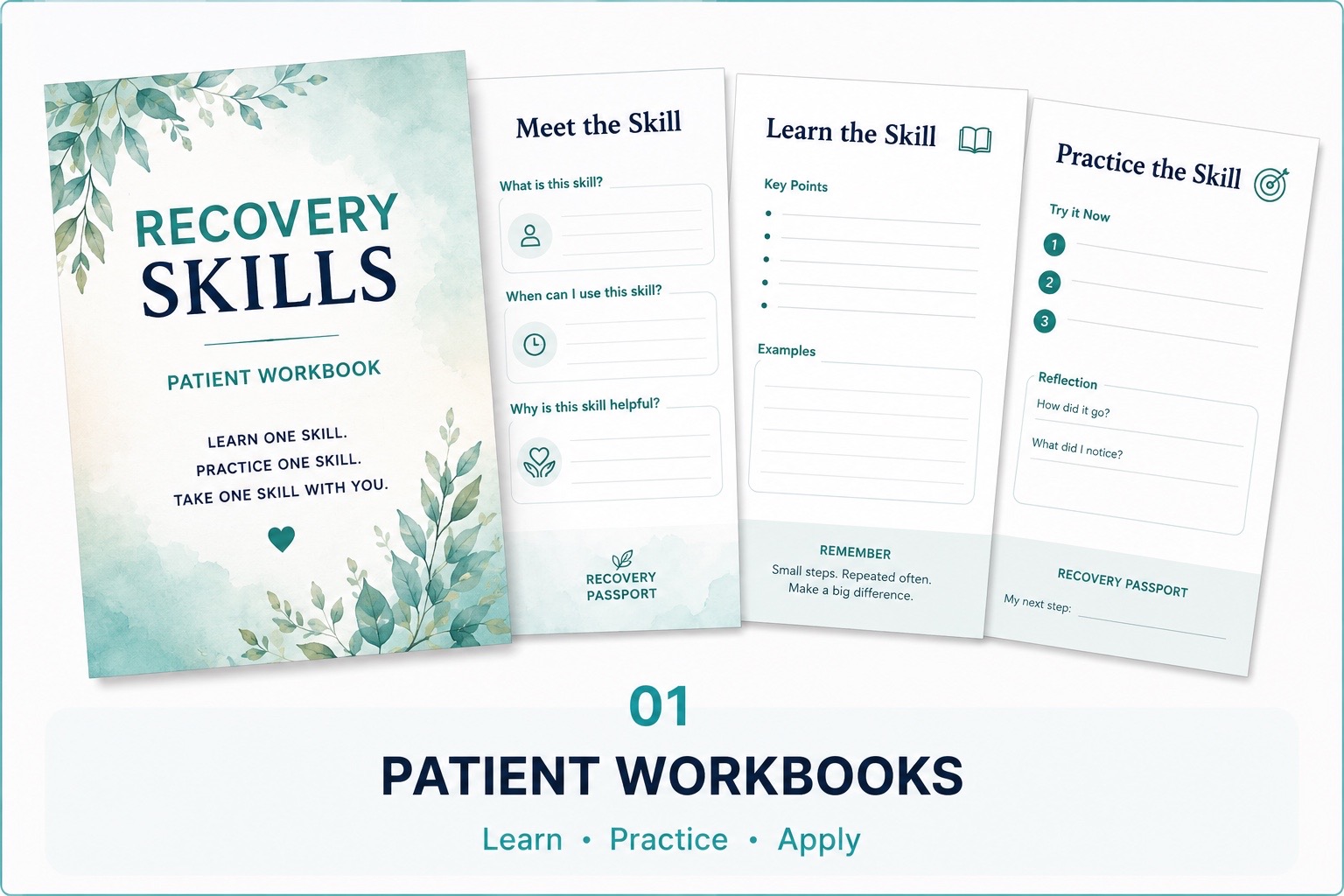 Infographic-Style Patient Workbooks