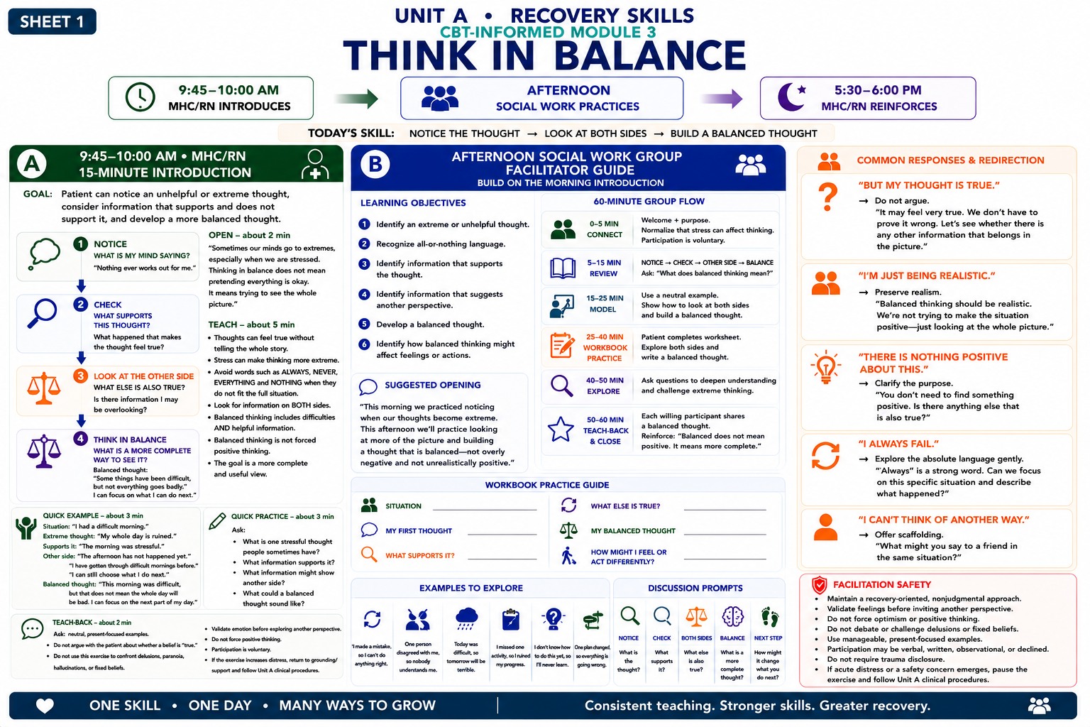 Think in Balance Nurse Teaching Card preview